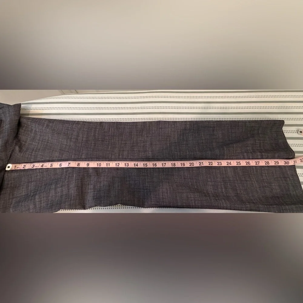Tracy Evans Limited - Charcoal Gray Boot-Cut Dress Pants - Picture 10 of 15